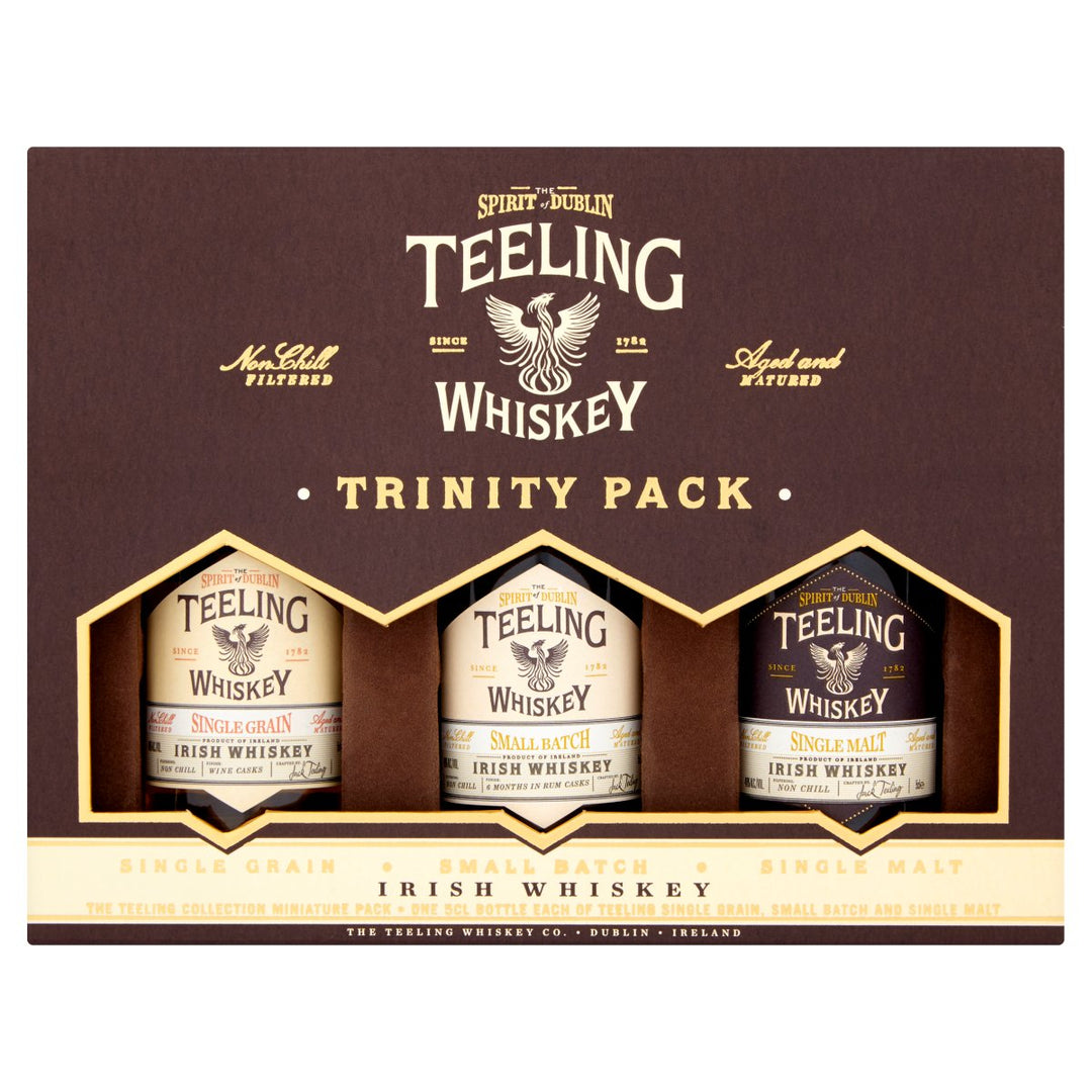 TEELING TRINITY GIFT PACK MINS 5CL 3PK
