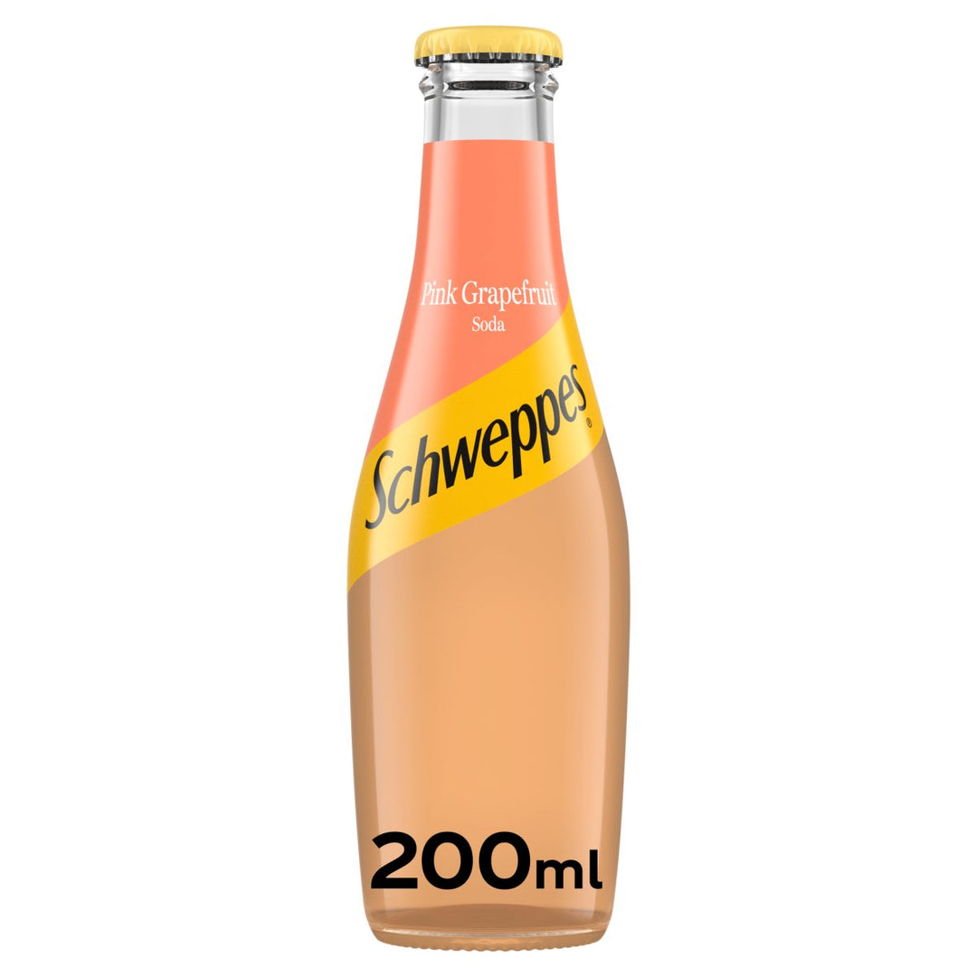 SCHWEPPES 200 PINK GRAPEFRUIT SODA