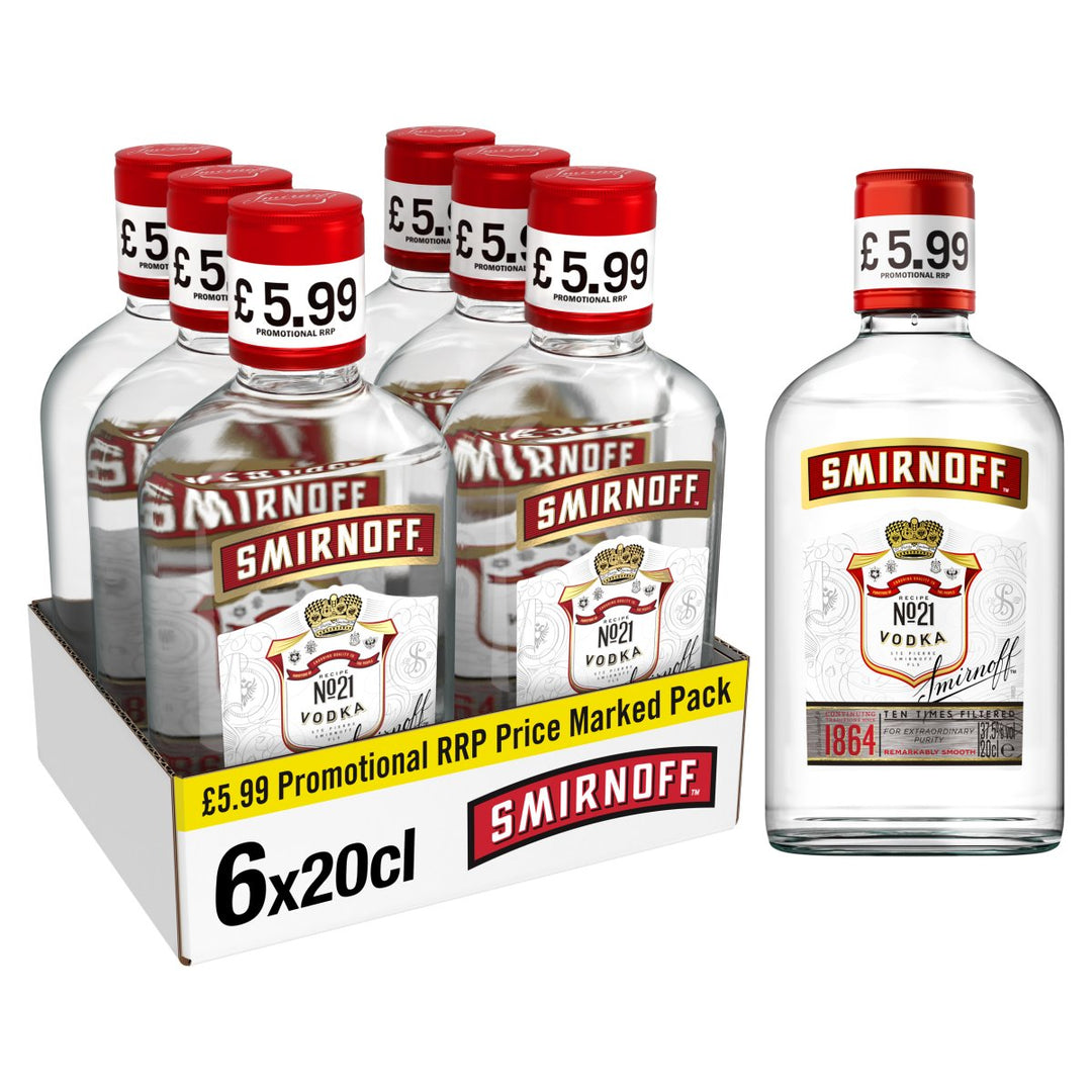 SMIRNOFF VODKA 200ML