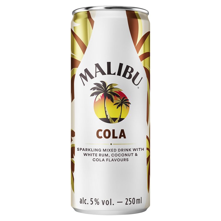 MALIBU & COLA CAN RTD