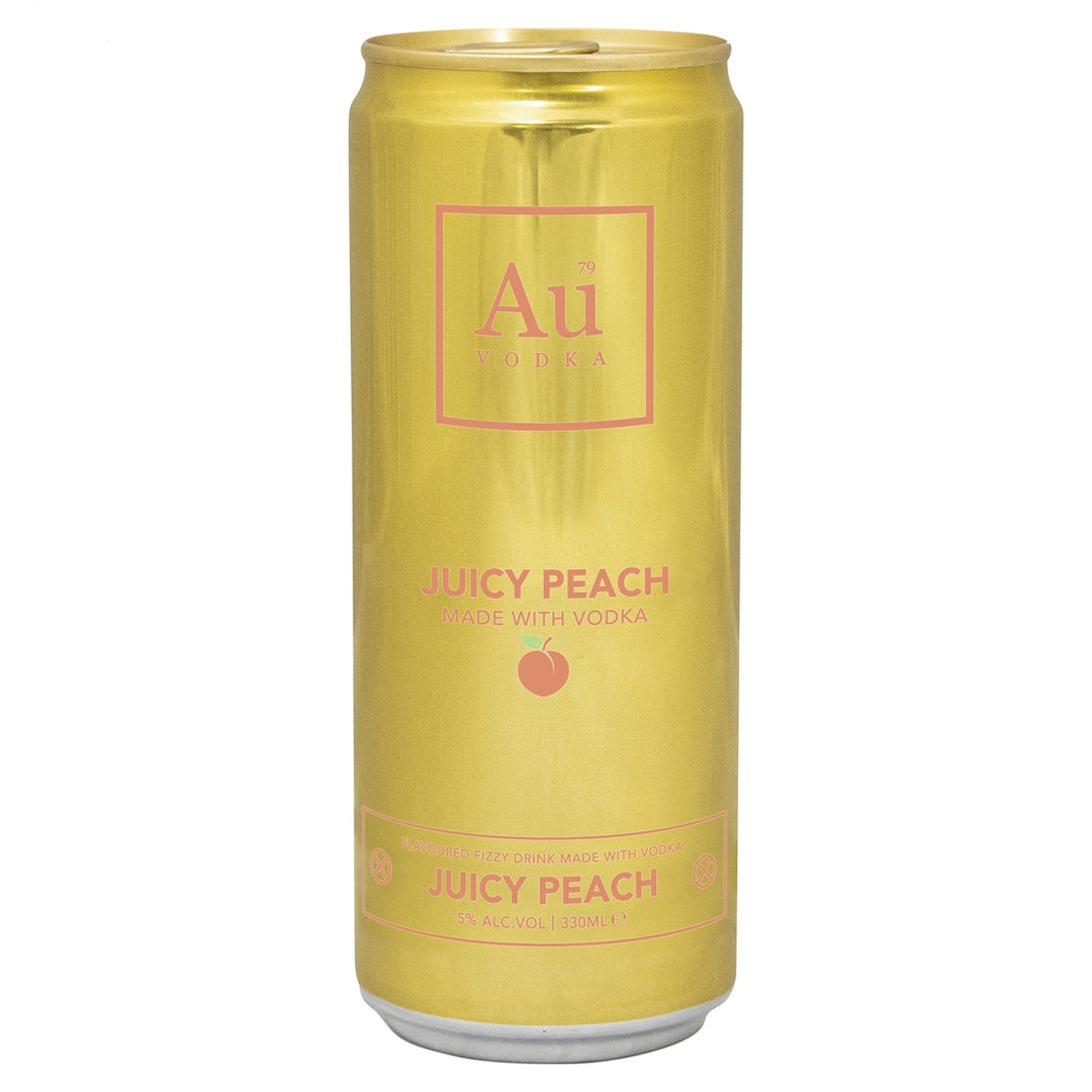 AU VODKA JUICY PEACH RTD