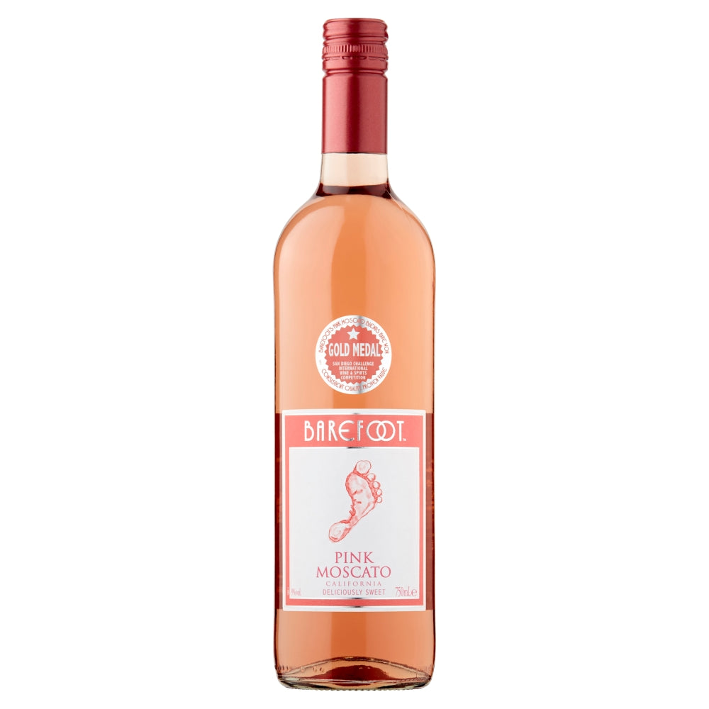 BAREFOOT PINK MOSCATO (6X750ML)