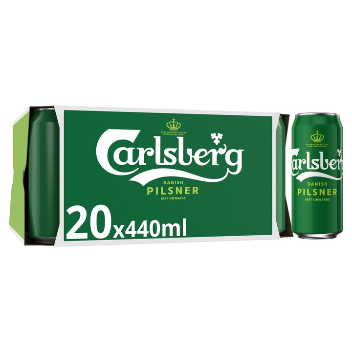 CARLSBERG CAN 20PK (20 X 440ML) 3.4%