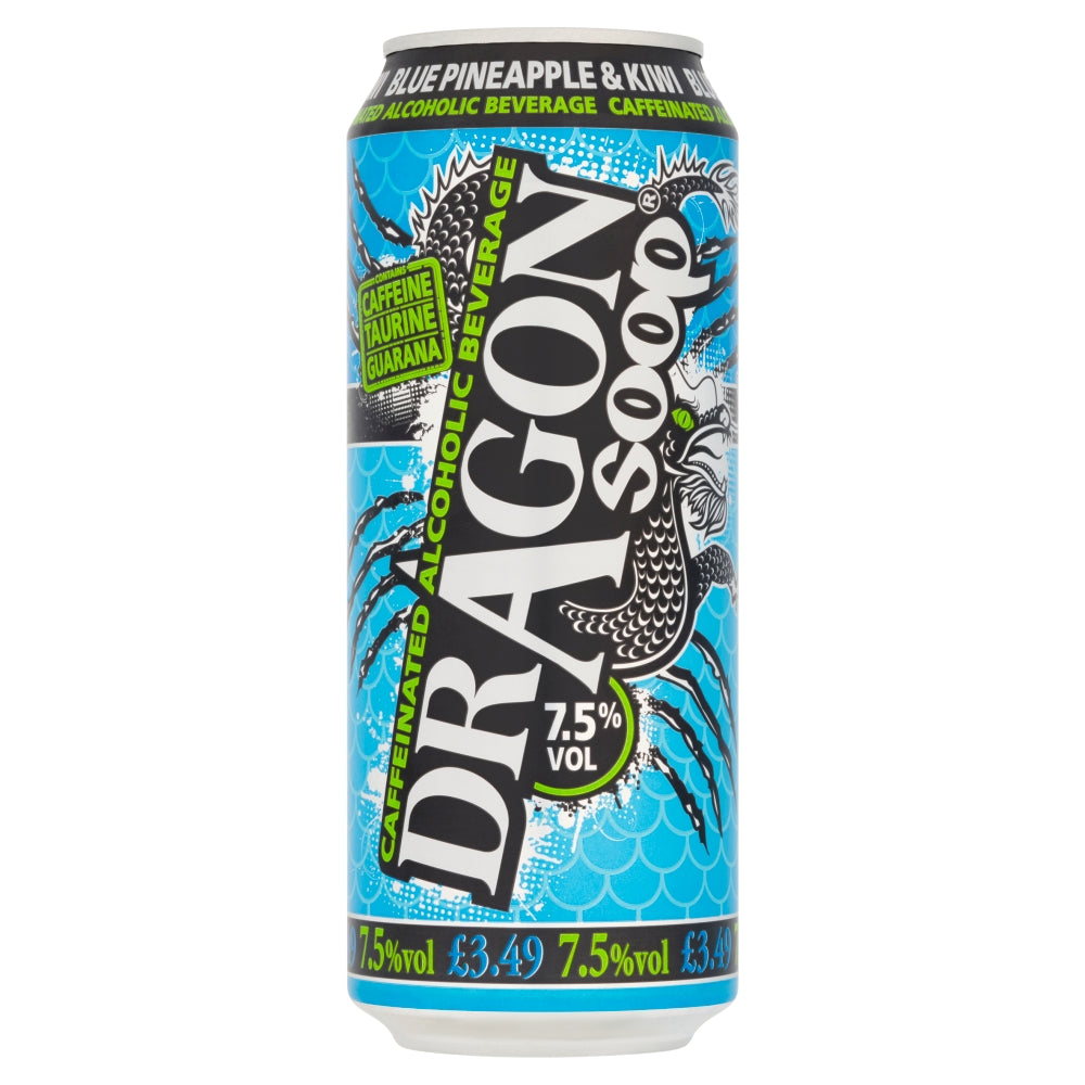 DRAGON SOOP BLUE PINEAPPLE PM £3.49 (8X500ML) 7.5%