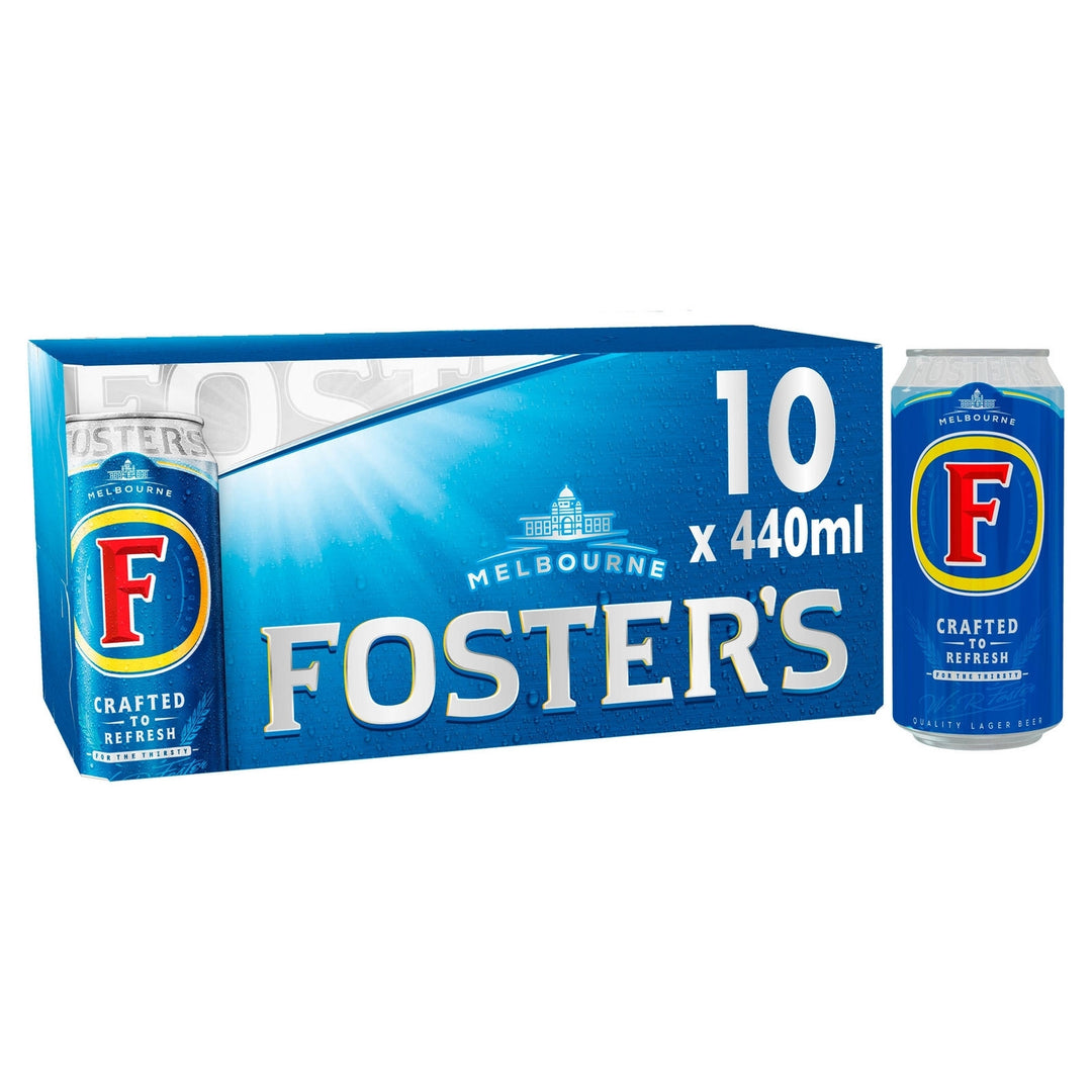 FOSTERS CANS 440ML 12PK SINGLE