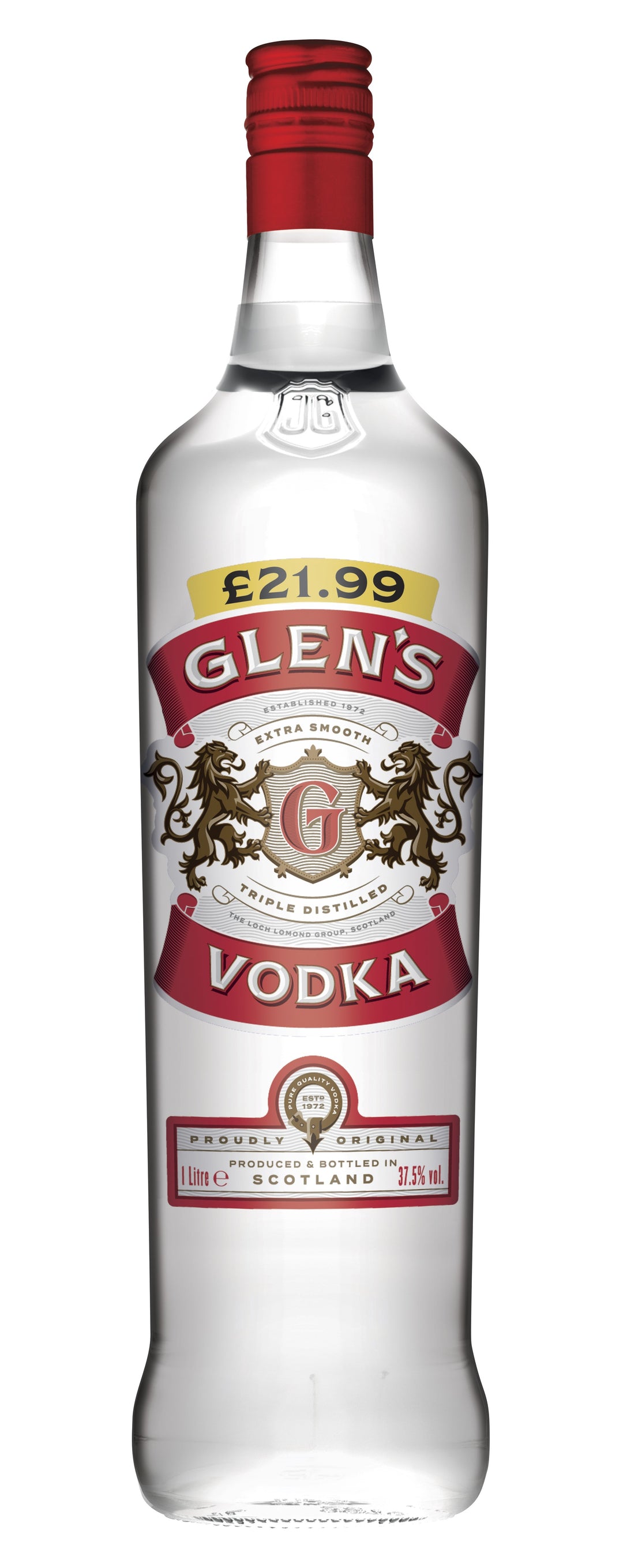 GLENS VODKA 1LTR PM 21.99