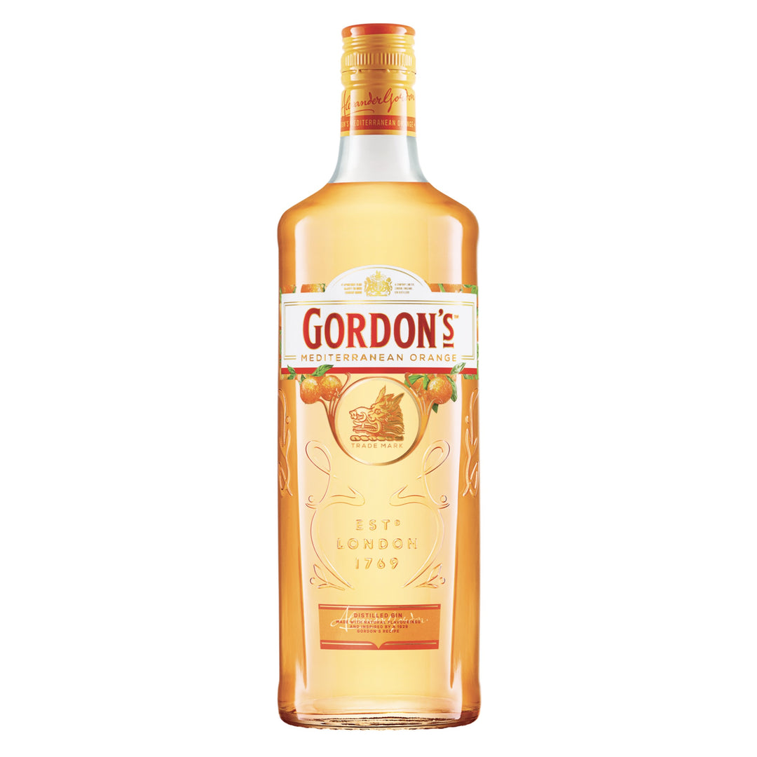 GORDON MEDITERRANEAN ORANGE GIN 700ML (SINGLE UNIT) 37.5%