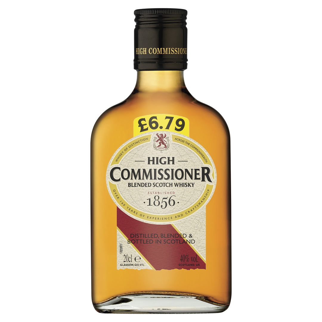 HIGH COMMISSIONER SCOTCH WHISKY 48 X  200ML PM 6.79