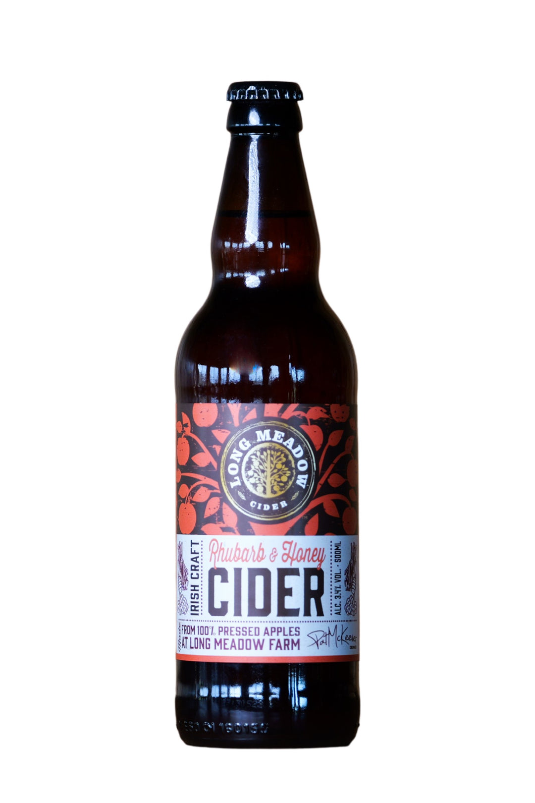 LONG MEADOW RHUBARB AND HONEY CIDER