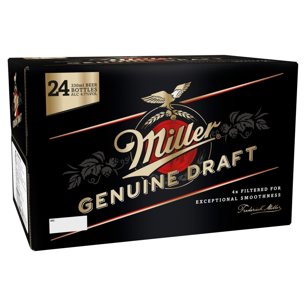 MILLER GENUINE DRAFT 24X330ML