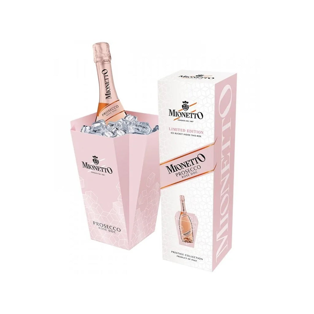 MIONETTO ROSÉ PROSECCO CHILLER GIFT PACK 750ML