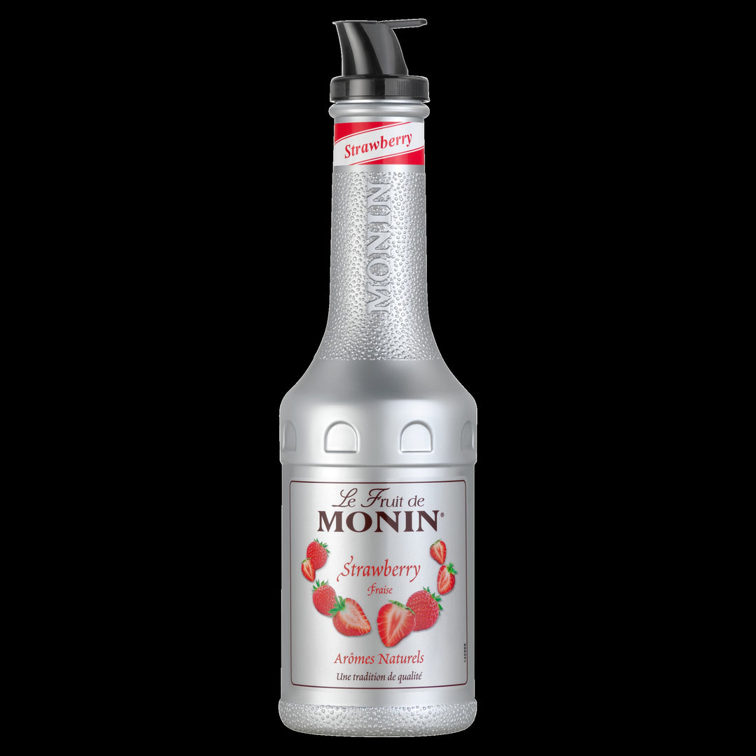 MONIN PUREE STRAWBERRY 1L (SINGLE UNIT)