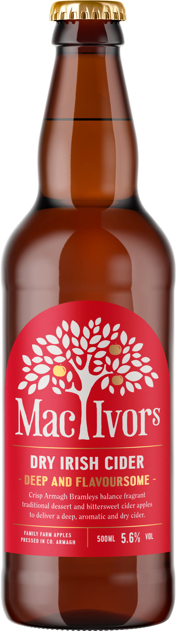 MACIVORS ARMAGH CIDER DRY 12X500ML