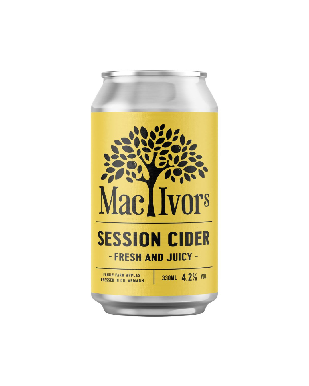 MACIVORS SESSION CIDER CAN (24X330ML) (On Trade) 4.2%