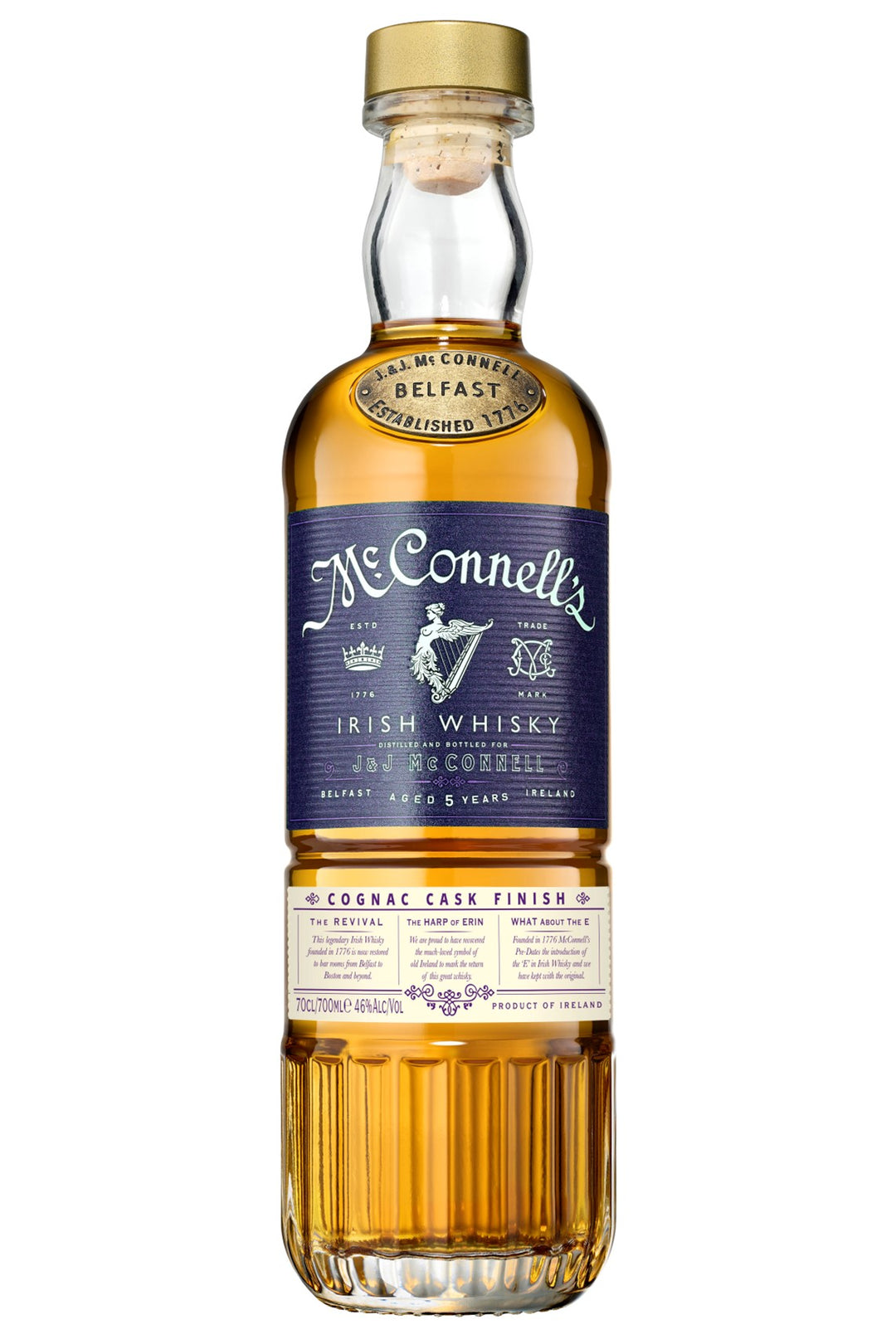 MCCONNELLS COGNAC CASK FINISH 700ML