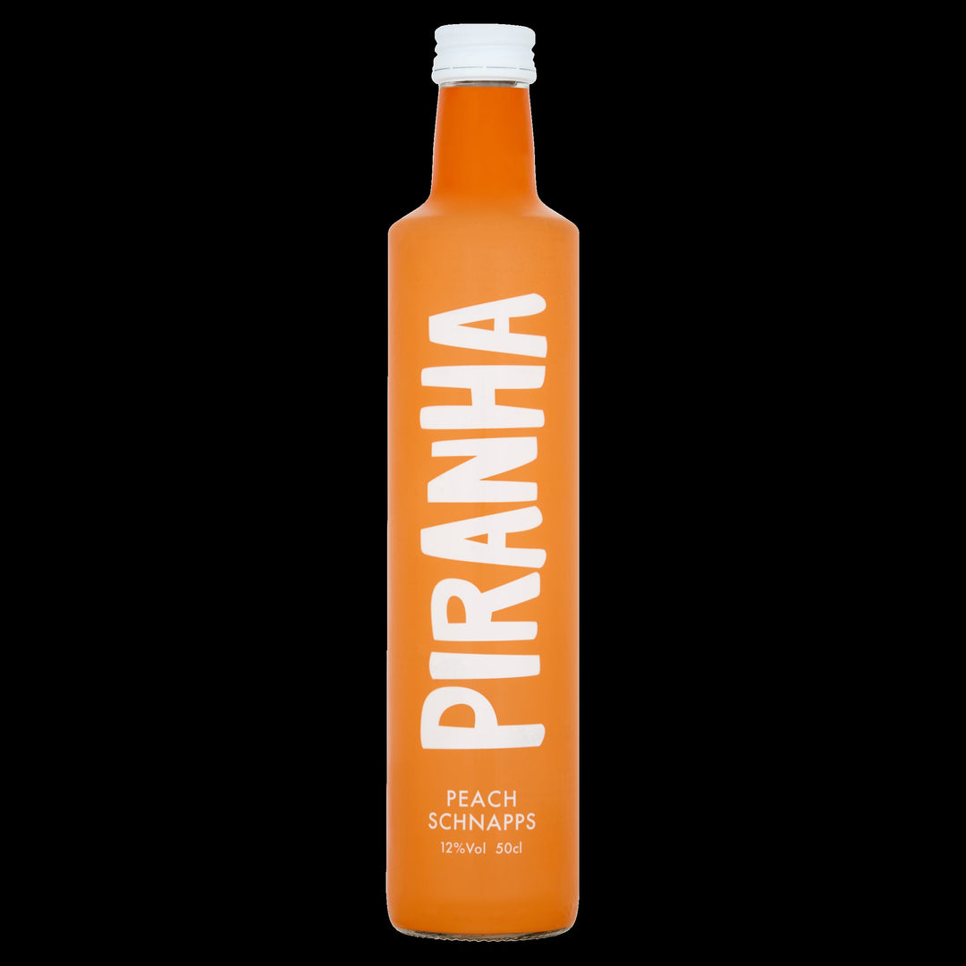 PIRANHA PEACH 500ML (SINGLE UNIT) 12%