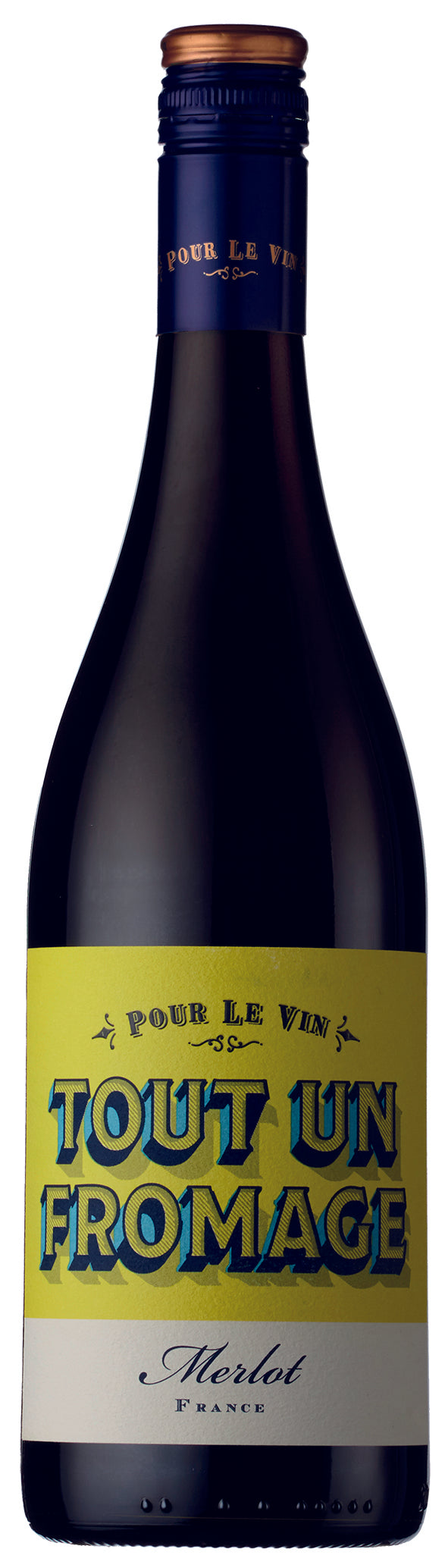 POUR LE VIN "TOUT UN FROMAGE" MERLOT 6 X 750ML