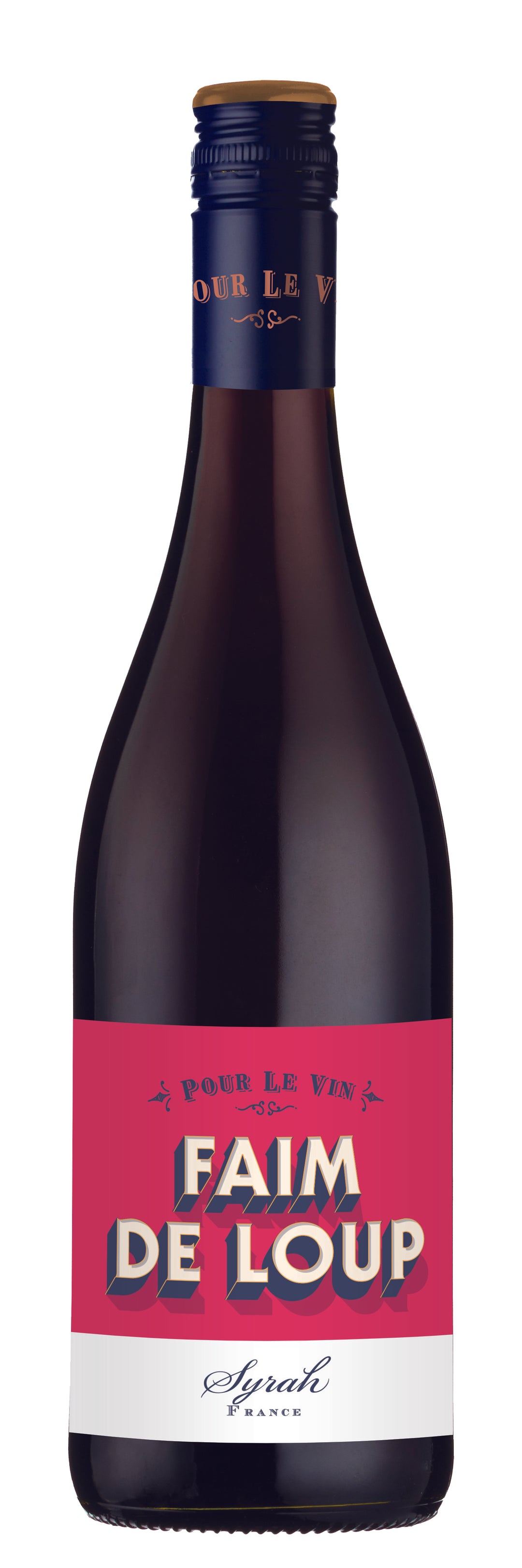 POUR LE VIN "FAIM DE LOUP" SYRAH 6 X 750ML