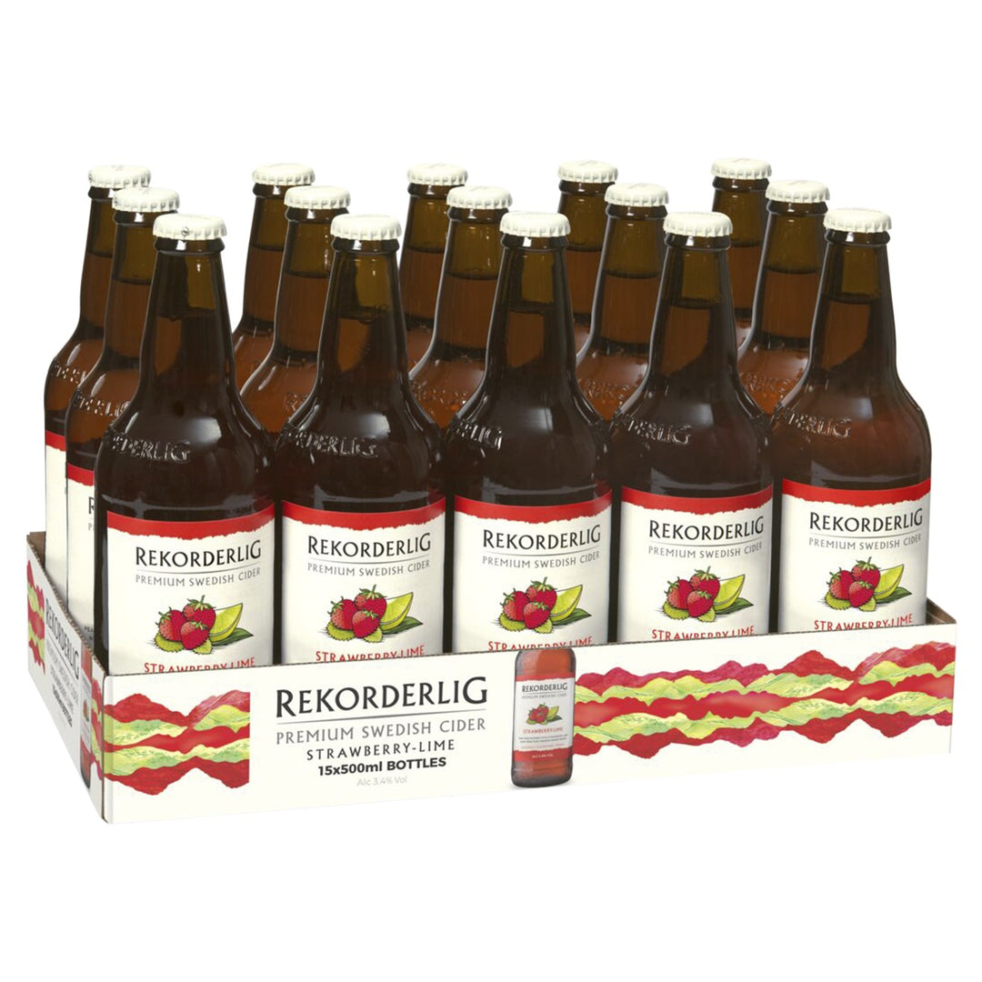 REKORDERLIG STRAWBERRY & LIME (15X500ML) 3.4%