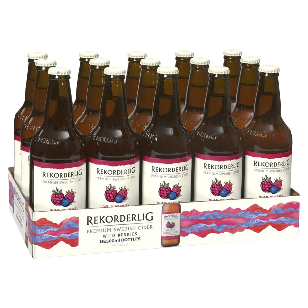 REKORDERLIG WILD BERRIES (15X500ML) 3.4%