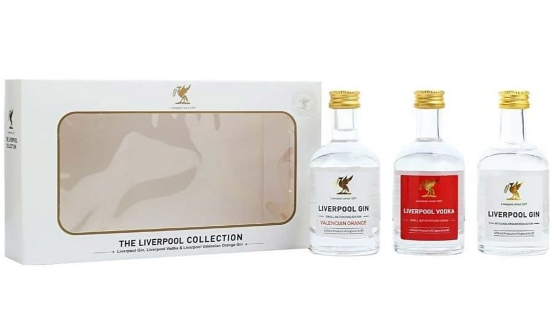 THE LIVERPOOL COLLECTION 50ML (GIN/VOD/ORANGGIN) 3X50ML