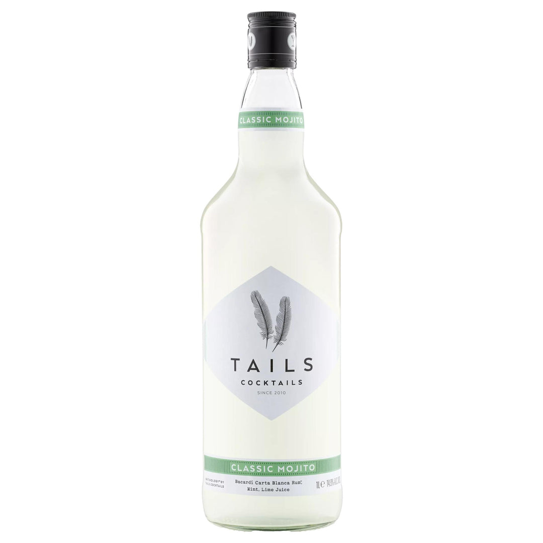 TAILS CLASSIC BACARDI MOJITO 1L (SINGLE UNIT) 14.9%