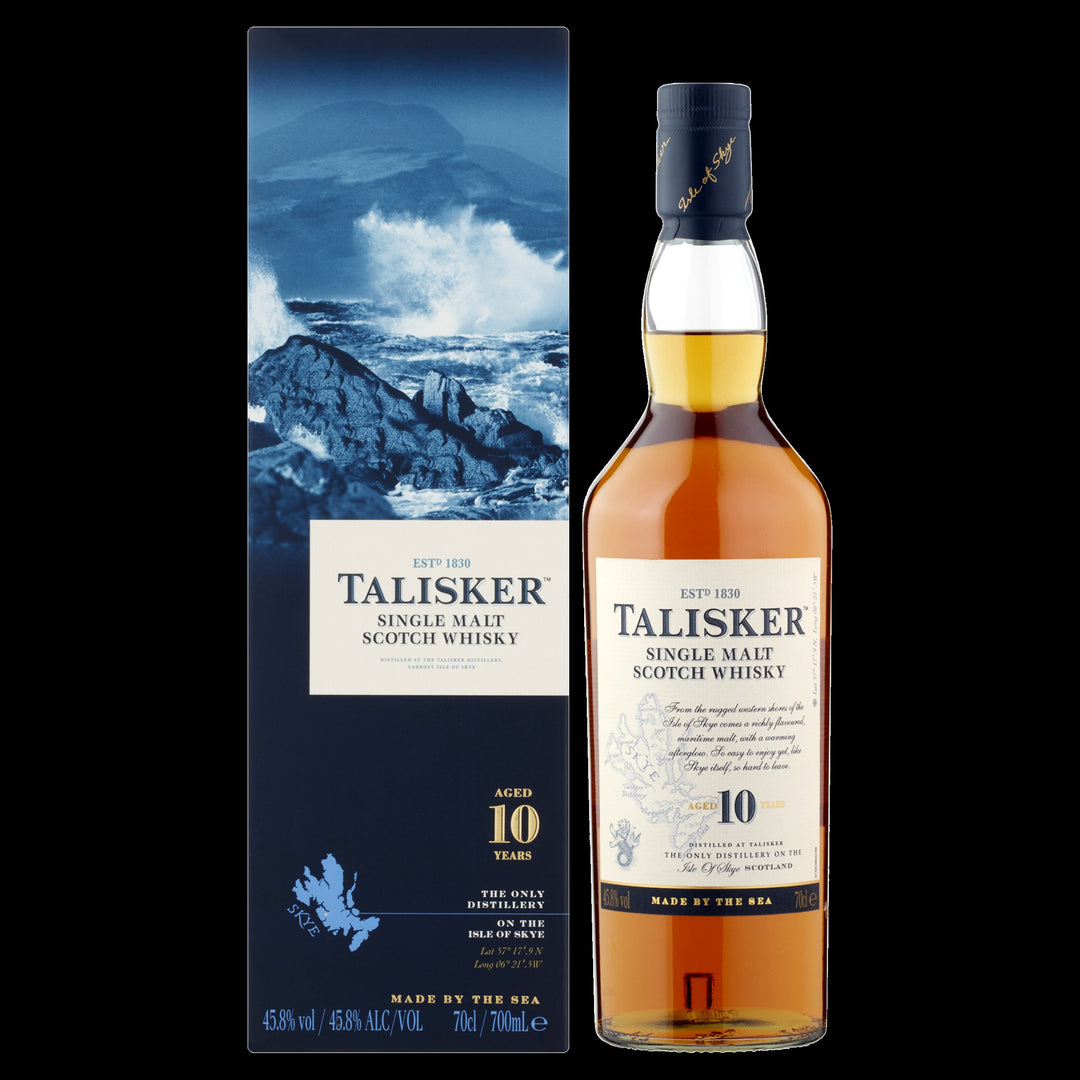 TALISKER 10 YEAR OLD SCOTCH WHISKY 700ML