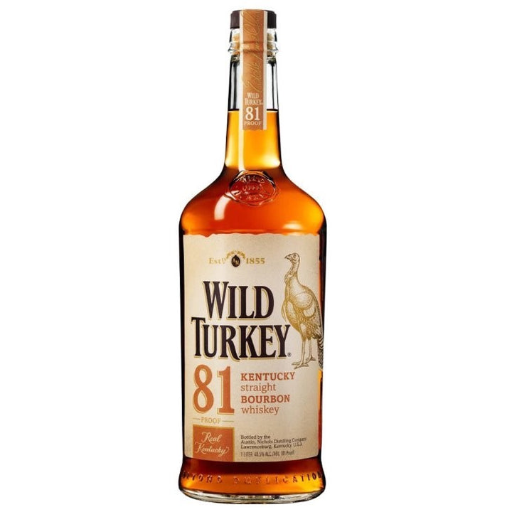WILD TURKEY 81 PROOF BOURBON 700ML