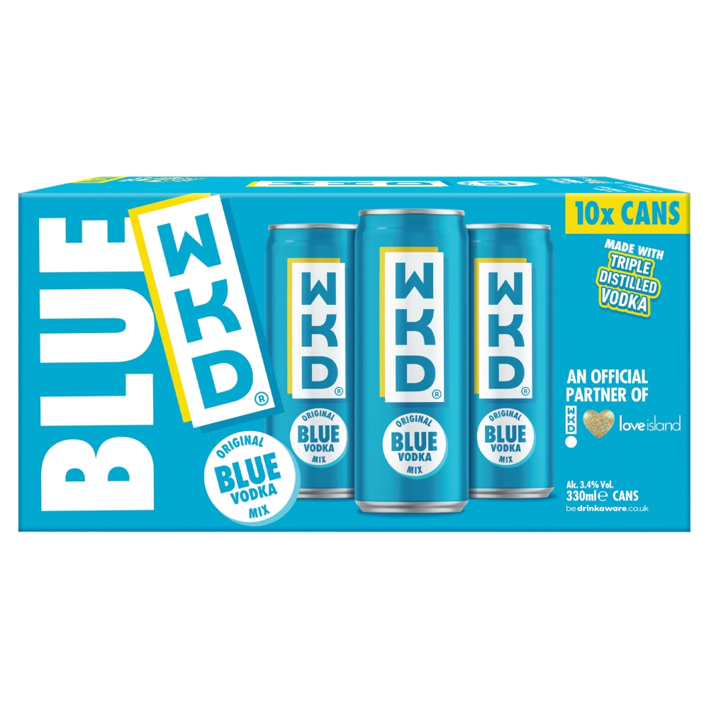 WKD BLUE 10PK CANS