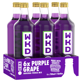 WKD PURPLE GRAPE 70CL (6X700ML) 3.4%
