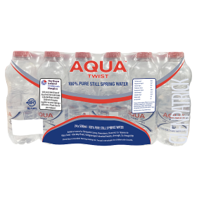 AQUA TWIST 24 X 500ML PET