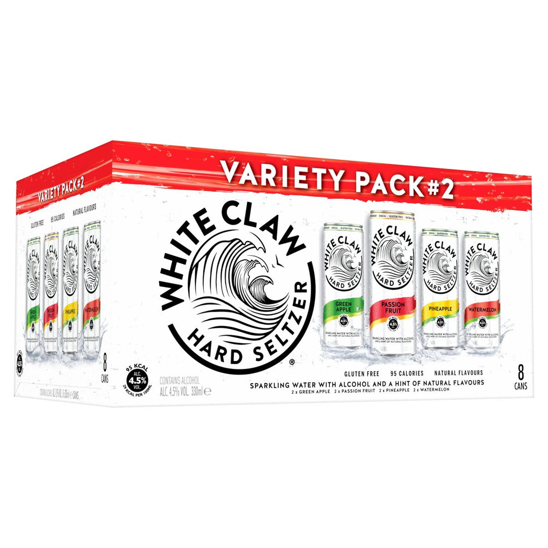WHITE CLAW HARD SELTZER VARIETY