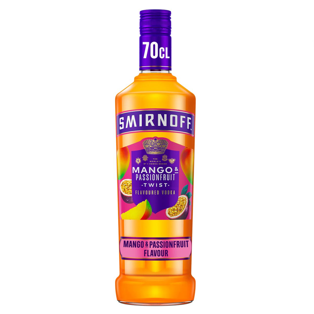SMIRNOFF MANGO & PASSIONFRUIT VODKA 700ML