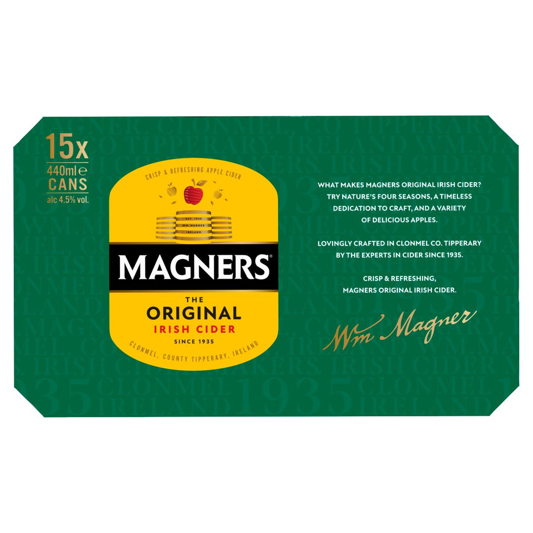MAGNERS CIDER CAN 15PK 440ML