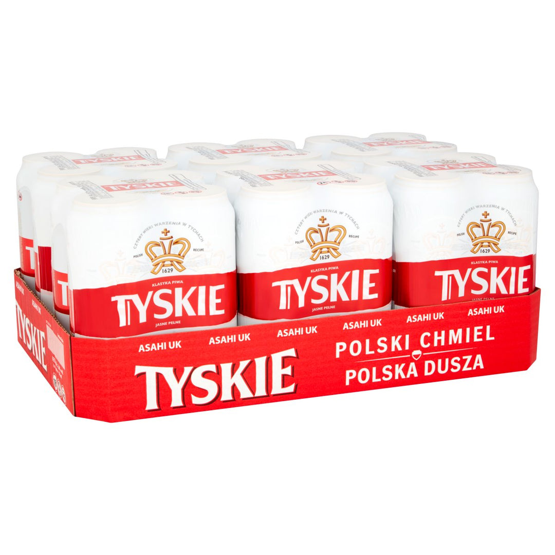 TYSKIE 4PK CANS (6X4X500ML)