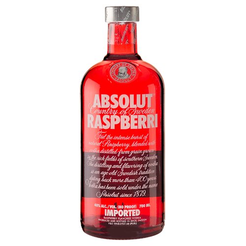 ABSOLUT RASPBERRI VODKA 700ML