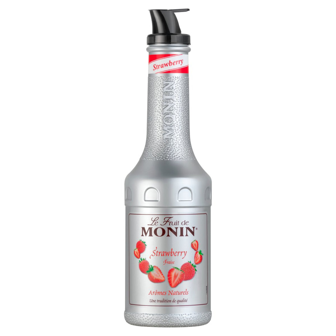 MONIN PUREE STRAWBERRY 1L (SINGLE UNIT)