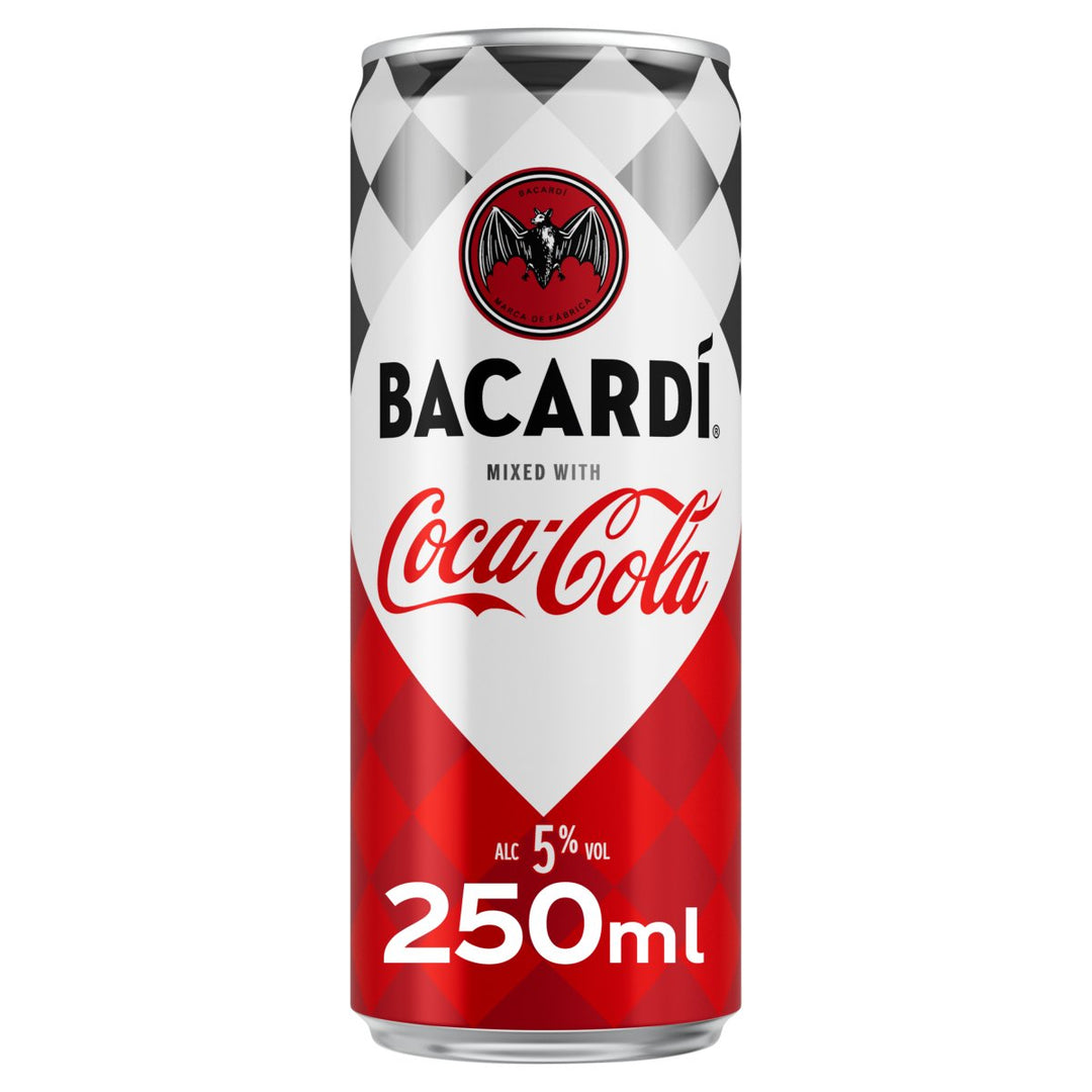 BACARDI & COKE RTD (12X250ML)