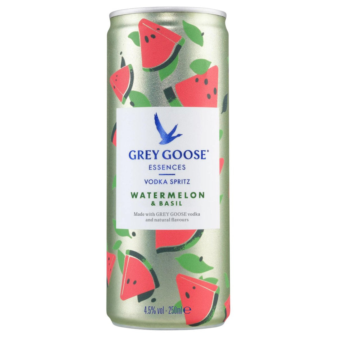 GREY GOOSE ESSENCES CANS WATERMELON BASIL