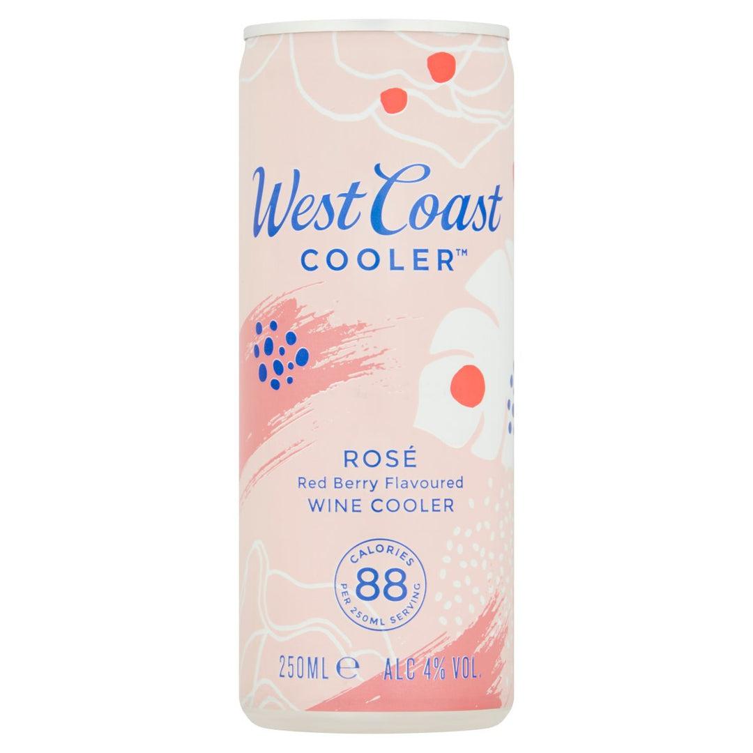 WEST COAST COOLER ROSE CANS