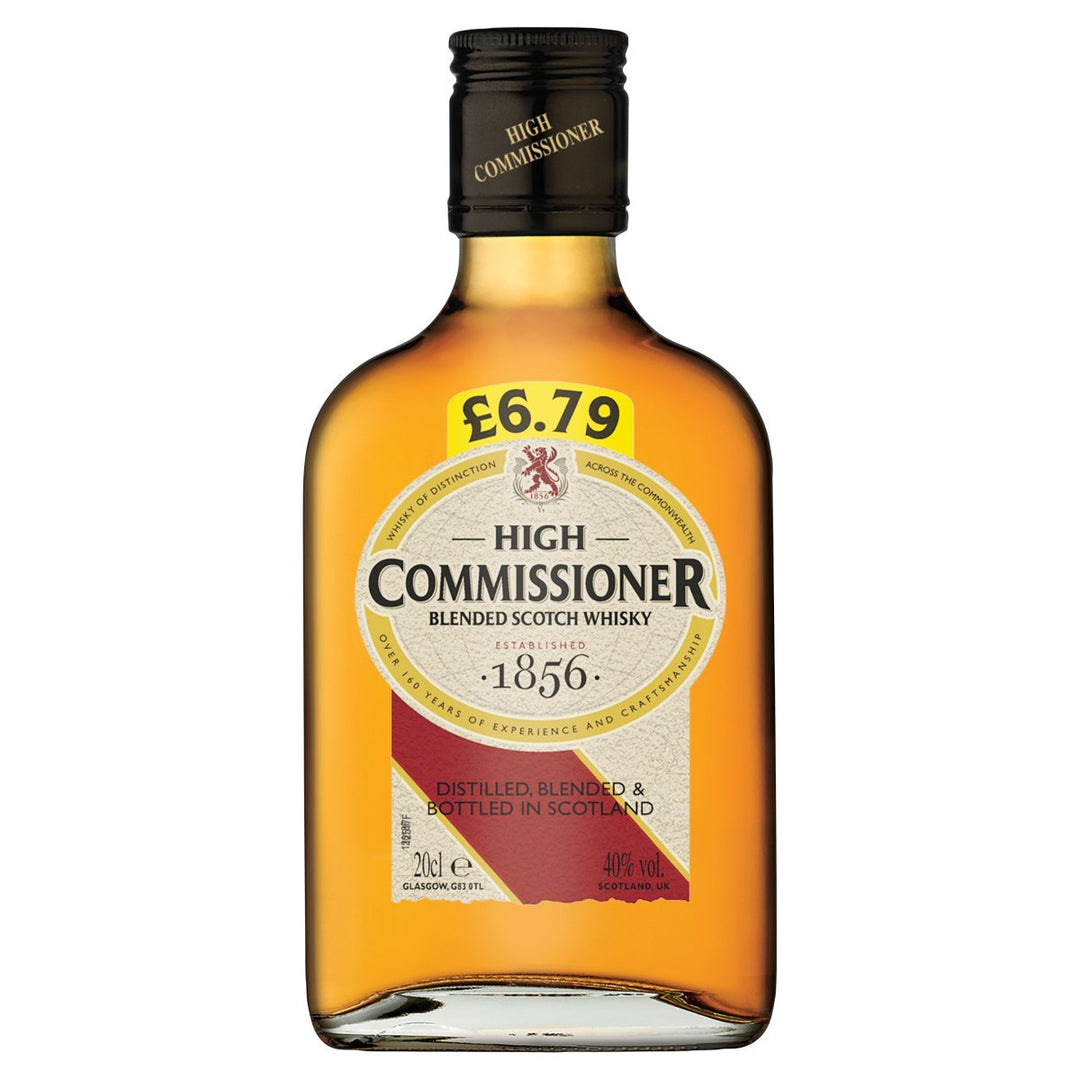 HIGH COMMISSIONER SCOTCH WHISKY 48 X  200ML PM 6.79