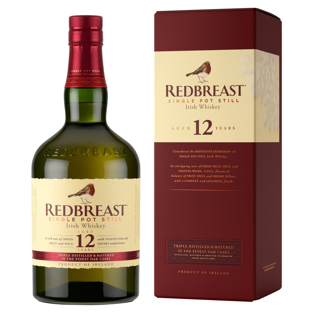 REDBREAST 12 YEAR OLD IRISH WHISKEY 700ML