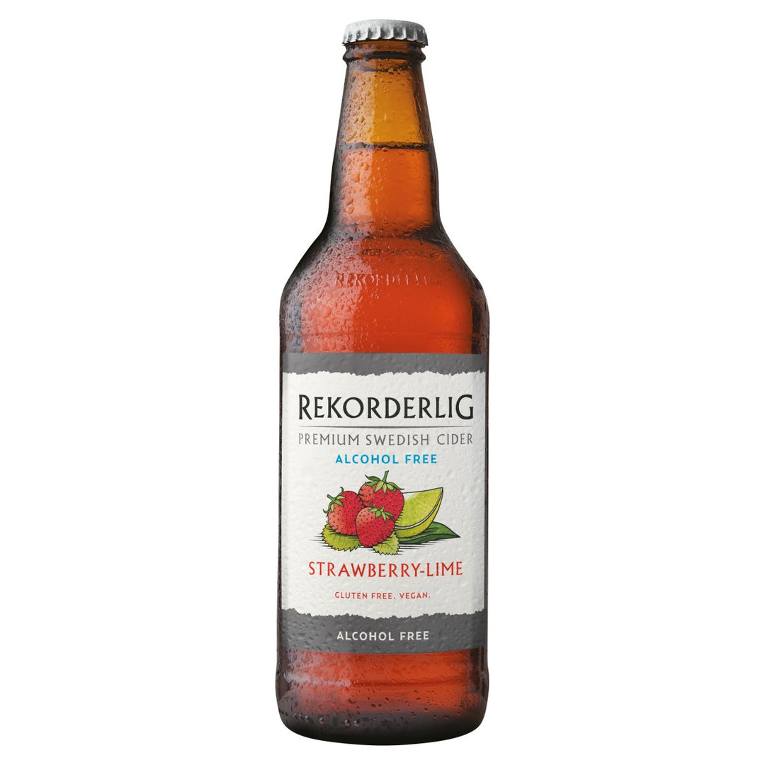 REKORDERLIG 0% STRAWBERRY & LIME BTLS
