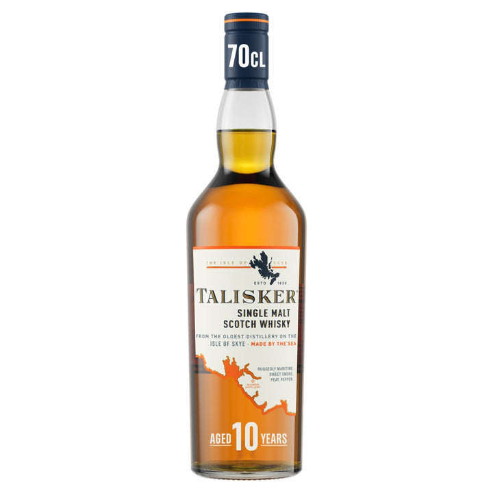 TALISKER 10 YEAR OLD SCOTCH WHISKY 700ML