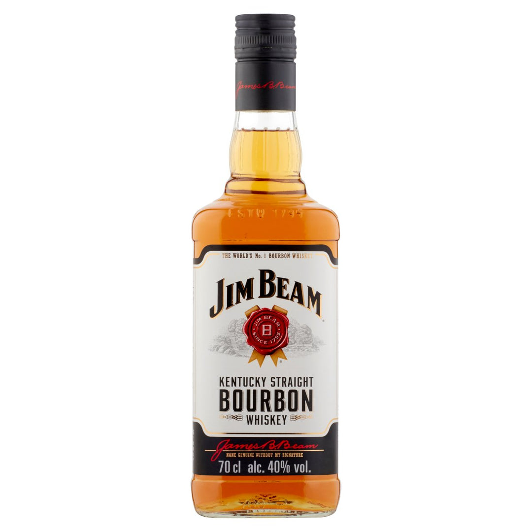 JIM BEAM WHITE LABEL BOURBON 700ML