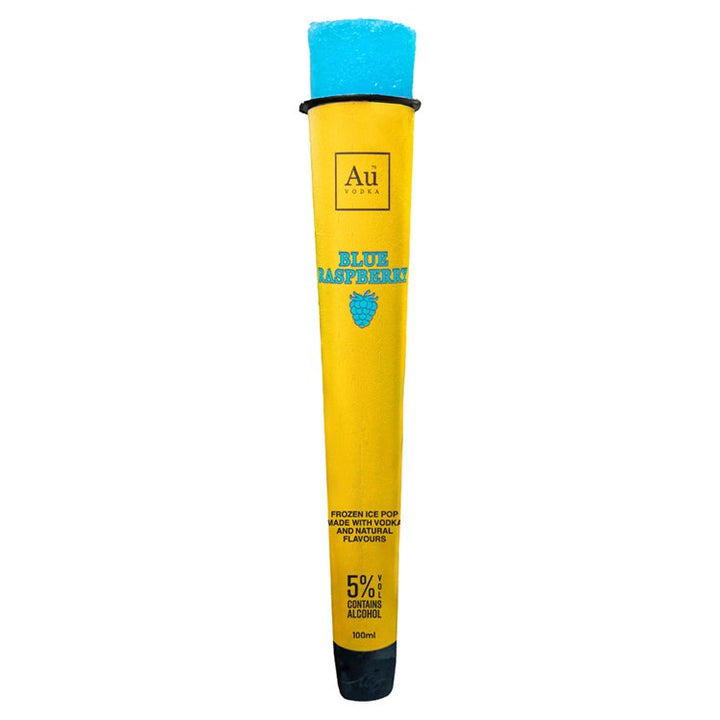 AU VODKA BLUE RASPBERRY LOLLIES (12X100ML) 5%