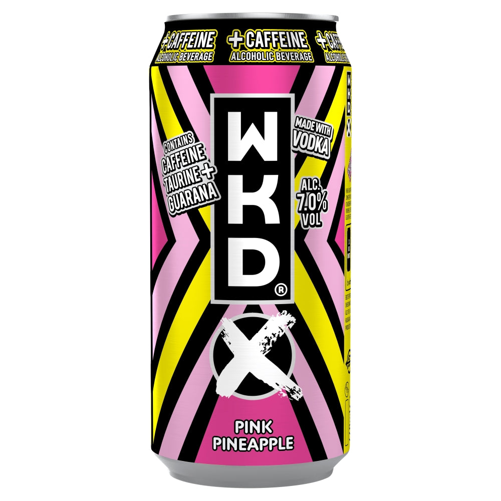 WKD X PINK PINEAPPLE (12X440ML) 7%